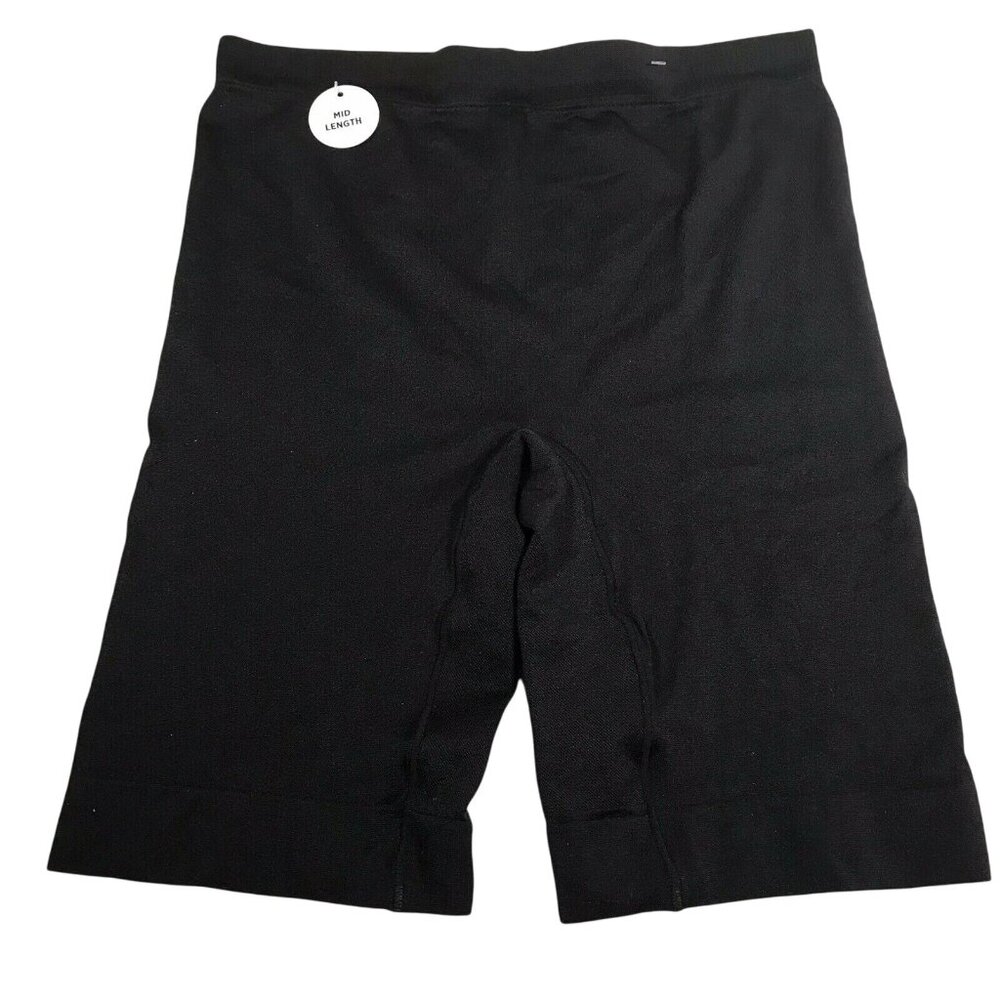 Jockey Generation Womens Size Small Shorts Support Shaper Mid Length Black New